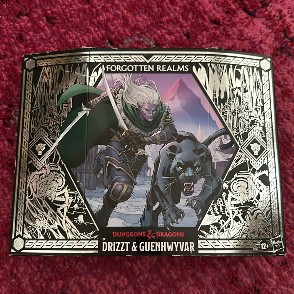 NWT • dungeons & Dragons • forgetting realms Drizzt & Guenhwyvar